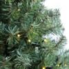 SEVOBAL 6ft Flocked Christmas Tree Easy-Setup Hinged Xmas Tree Full Artificial Hassle-Free Storage Holiday Decoration Indoor, Green, 27.94"*24.99"*95" - 4 of 4