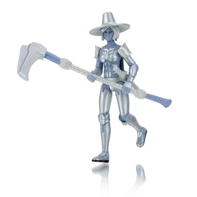Roblox Imagination Collection Aven The Silver Warrior Figure Pack Includes Exclusive Virtual Item Target - warrior roblox music video