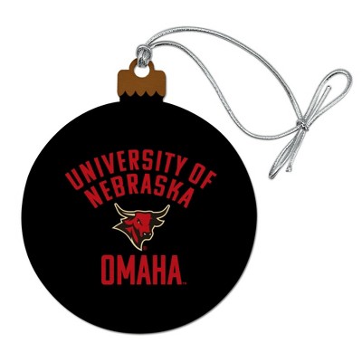 Omaha Maverick Wood Christmas Tree Holiday Ornament