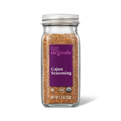 Organic Cajun Seasoning, Salt and Sugar Free — ORGANIC SPICES INC