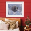 Stupell Industries Winter Bison In Deep Framed Print Under Glass Art - 3 of 4