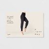 Women's Neoprene High Waist Joggers with Flat Elastic Waistband and Pockets - A New Day™ - 2 of 3
