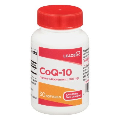 Leader Softgels 100 mg CoQ-10 30 ea