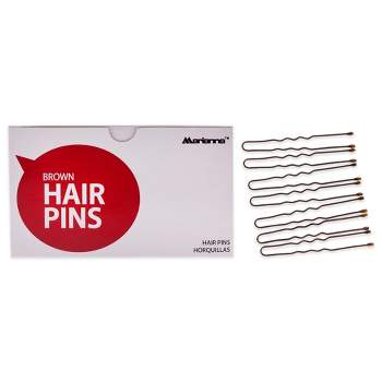 Kryc 300 Pcs Hair Pins For Bun With Blonde Brown Bobby Pins, U Hair Pins,  150 Rubber Hair Bands And 3 Spin Pins, Hair Grips Styling Pins Set For Thi