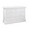 Sorelle Paxton 6 Drawer Double Dresser - White - 2 of 2