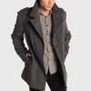Alpine Swiss Jake Mens Wool Pea Coat Double Breasted Peacoat Jacket - 2 of 4