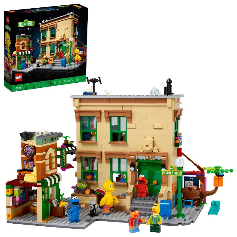 LEGO Ideas 123 Sesame Street Building Kit 21324, 1 of 12