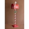 Kalalou Hand-Painted Metal Christmas Mailbox – Festive Holiday Accent - 3 of 4