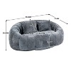 Bean Bag Chair Lazy Sofa Durable Comfort Lounger High Back Bean Bag Chair Couch for Adults and Kids,Indoor & Outdoor-Cuddlewood - image 4 of 4