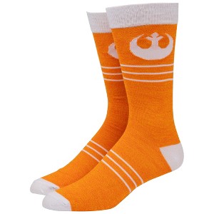 Adult Star Wars Rebel Fighter Logo Crew Socks - 1 of 4