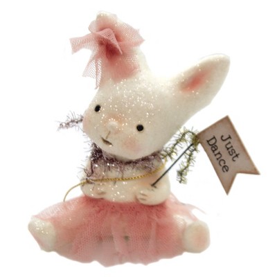 Easter 4.0" Just Dance Bunny Tutu Rabbit Tulle  -  Decorative Figurines