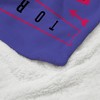 NBA Toronto Raptors Hardwood Classics Silk Touch Faux Shearling Throw Blanket - 4 of 4