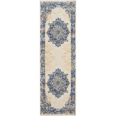 Nourison Grafix Center Medallion Area Rug