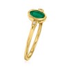 RS Pure by Ross-Simons 0.50 Carat Emerald Ring in 14kt Yellow Gold - 2 of 4
