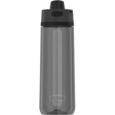 GRANDTIES 24 oz. Midnight Black Travel Water Bottle - Wide Mouth Vacuum  Insulated Water Bottle with 2-Style Lids GT001210701 - The Home Depot