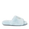 Dearfoams Women's Lane Bridal I Do Fuzzy Slide Slipper - 3 of 4