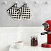 REGALWOVEN Soft Cotton Oven Mitts, Heat Resistant Cooking Gloves, Flexible Gripping for Baking, Kitchen Mitts Set - 3 of 4
