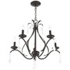 Livex Lighting Caterina 5 - Light Chandelier in  English Bronze - 3 of 4