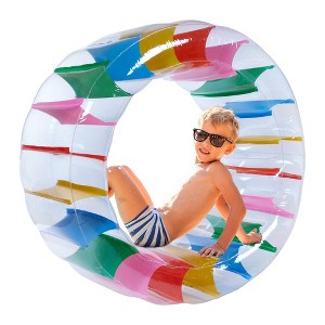 Playbees Giant Inflatable Wheel Roller 43" - 1 of 4