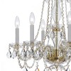 Crystorama Lighting Traditional Crystal 6 - Light Chandelier in  Polished Brass - 4 of 4