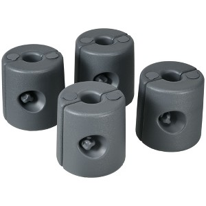 HDPE Tent Weights Set of 4, Canopy Weights, Fill with Water or Sand, 104LBS - 1 of 4