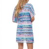 Women's V-Neck Mesh Tunic Cover Up - Profile By Gottex - 2 of 4