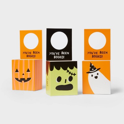 3ct You've Been Booed! Halloween Hanging Door Treat Box - Spritz™