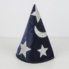 Meri Meri Blue Velvet Wizard Costume 3-6 Years (Pack of 1) - 4 of 4