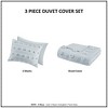2Pcs Clip Jacquard duvet Cover Set with Pompom Detail - 4 of 4