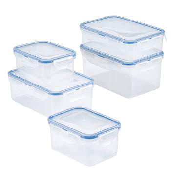 Snap And Store Small Rectangle Food Storage Container - 5ct/24 Fl Oz - Up &  Up™ : Target