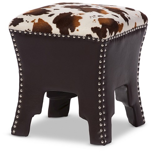 Target on sale cow ottoman