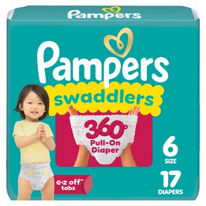 Pampers Swaddler 360 Disposable Baby Diapers - 1 of 4