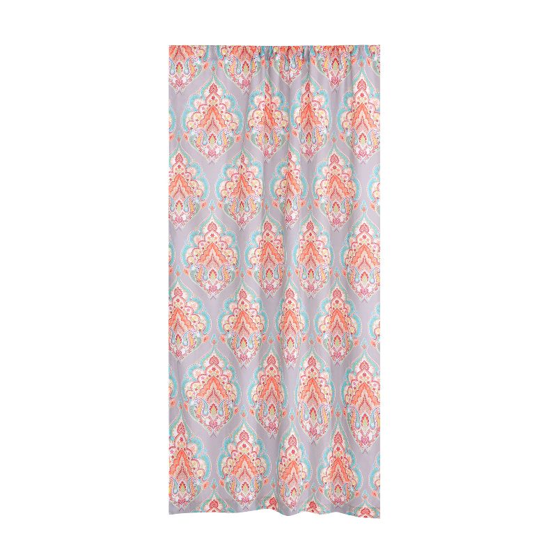 Marielle Bohemian Lined Curtain Panel with Rod Pocket - Levtex Home, 2 of 4