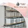 Shipping Container Shelving Brackets 4PCS, 3-Tier 22''D x 60''H Steel Shelf Support for Cargo Storage, Easy to Hang & Remove for Containers - 3 of 4