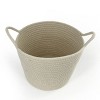 Rope Basket Ivory - Bullseye's Playground™ - 2 of 3