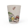 Zak Designs 2pk 10 fl oz Princess Melamine Tumblers Pink/Cream: Kids & Toddler Cups, Dishwasher-Safe Drinkware - 2 of 4