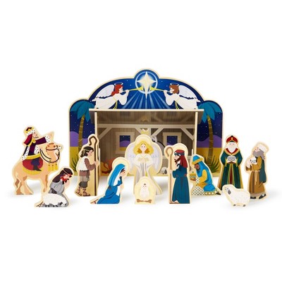 Melissa & Doug Wooden Nativity Set