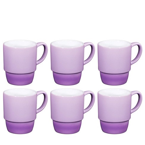 Ceramic Purple Coffee Mug