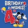Toddler's Mickey & Friends 4th Birthday Wishes T-Shirt - 2 of 3