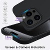 Entronix Case Magnetic Compatible Silicone Case Designed for Apple iPhone 15 Liquid Case, Shockproof with Wireless Charging Built - 2 of 4