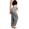 Rae Dunn Women's Tapered Leg Drawstring Pajama Pants with Pockets and Cute Graphic Text - 3 of 4