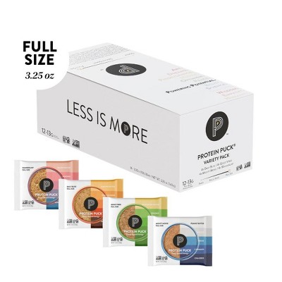 Protein Puck Variety Pack with Vegan Protein Bars