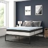 Emma and Oliver Complete Bed Set: Metal Platform Frame; Hybrid Pocket Spring Mattress in a Box and Cool Gel Memory Foam Topper - 2 of 4