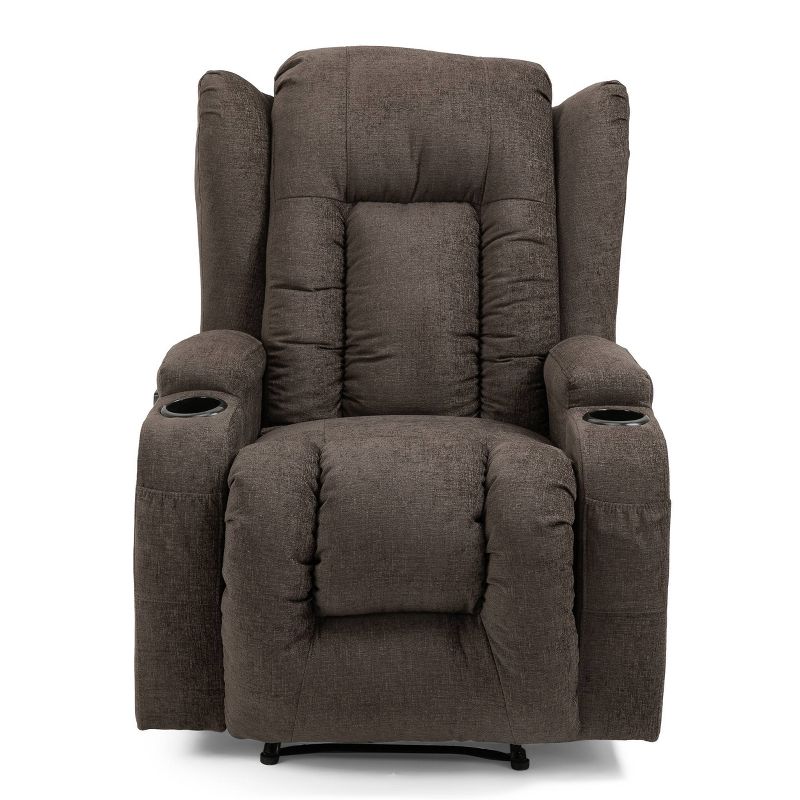 Lavonia Contemporary Pillow Tufted Massage Recliner - Christopher Knight Home, 1 of 15