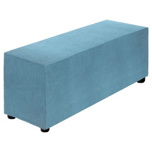 Unique Bargains Polyester Rectangular Stretchy Elastic Stool Cover - 1 of 4