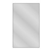 Vynxaria 60"x36" Oversized Modern Rectangle Bathroom Mirror with Black Frame - 4 of 4