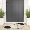 Nadja Abstract Line Art VIII Welcome Mat - society6 - 2 of 3