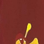 skull crossbones blood red