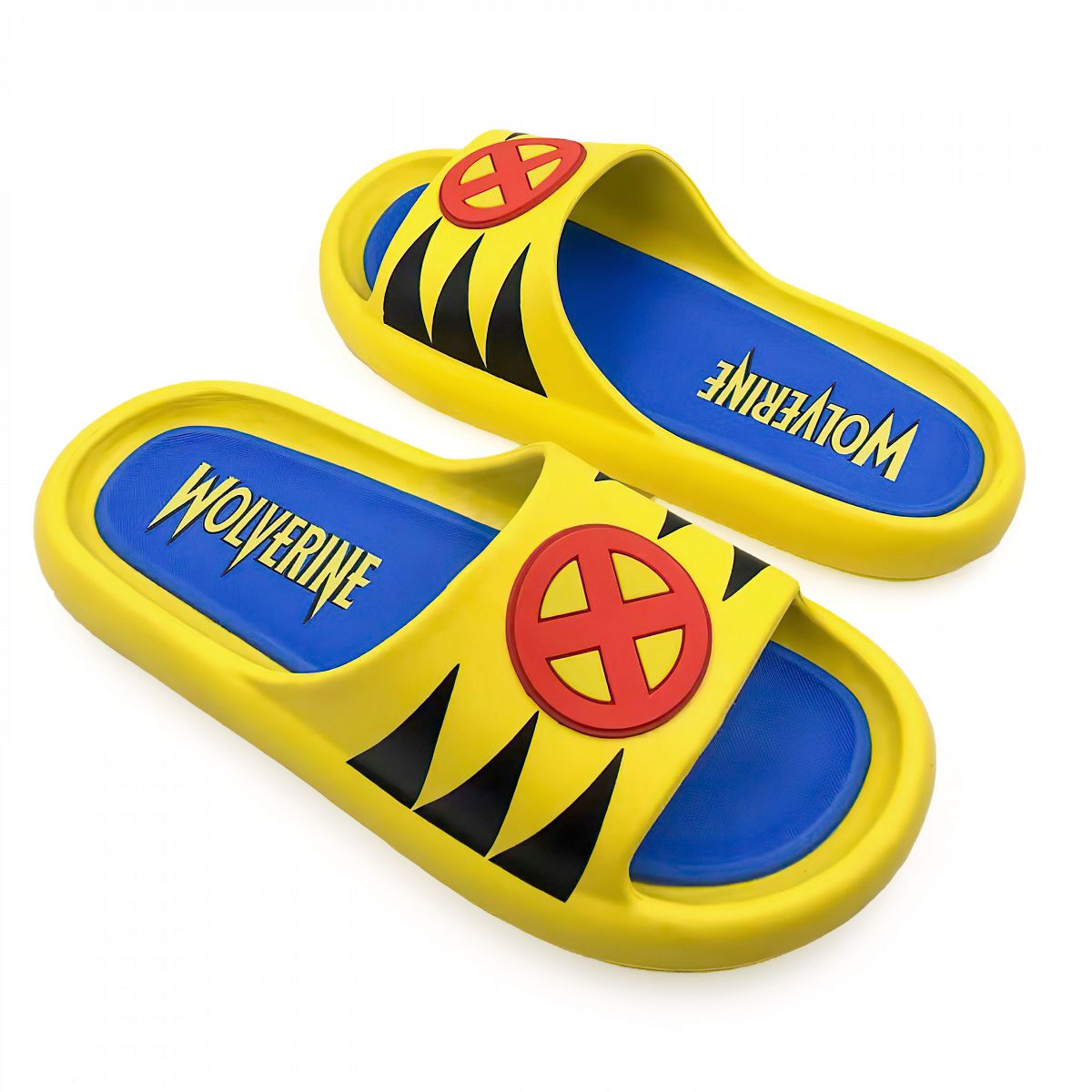Mens Wolverine Character Armor Cloud Comfort Foam Slide Sandals