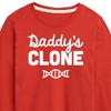 Boys' - Instant Message - Daddy's Clone Long Sleeve Graphic T-Shirt - 2 of 4